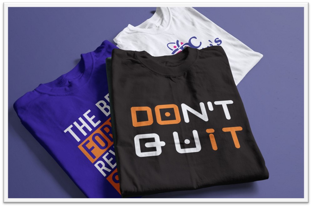 Printing on all Clothing