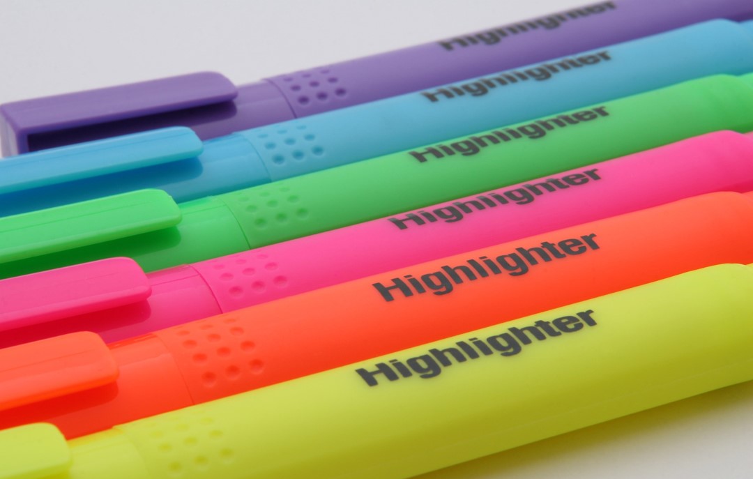 Highlighter Printing (any colour)